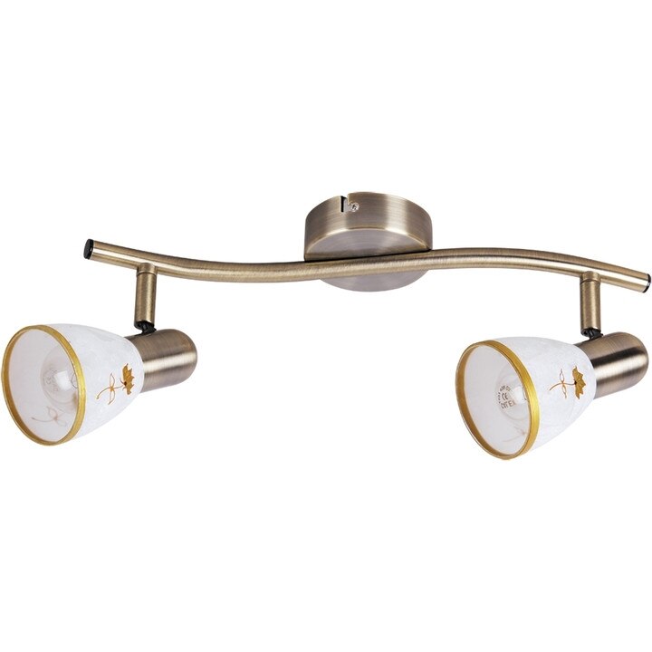 Plafoniera tip spot 2xE14 bronz Art Flower Rabalux 6357