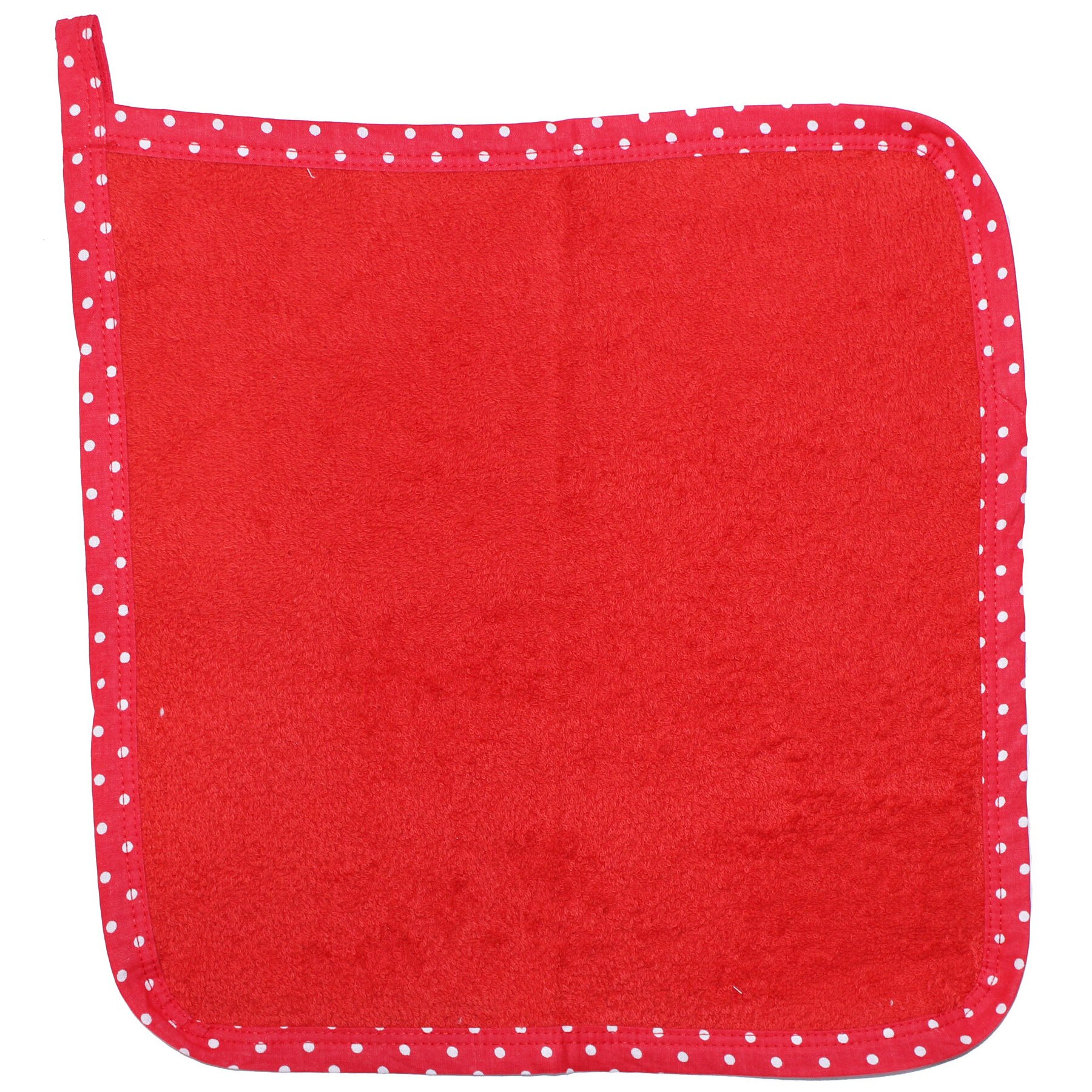 Prosop de maini, rosu, 30x30cm