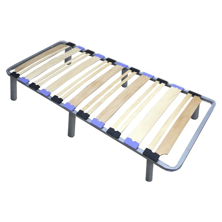 Somiera LUX metalica pat, SLEEP ON, fag, 70 x 190 cm