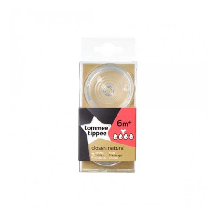 Tetina Pentru Hrana Densa, Tommee Tippee, 2 Buc