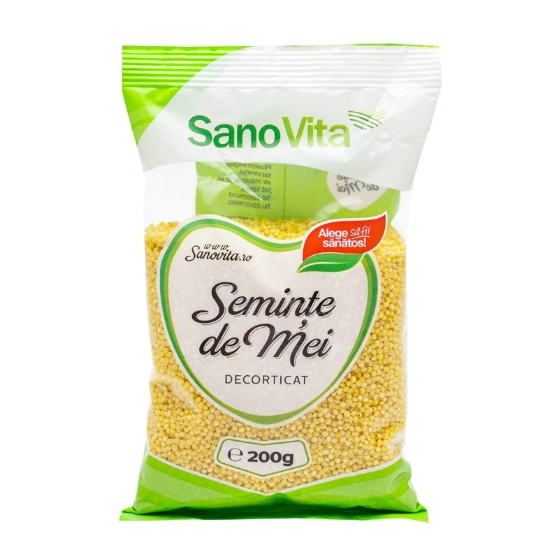 Seminte de mei decorticat, Sano Vita, 200G