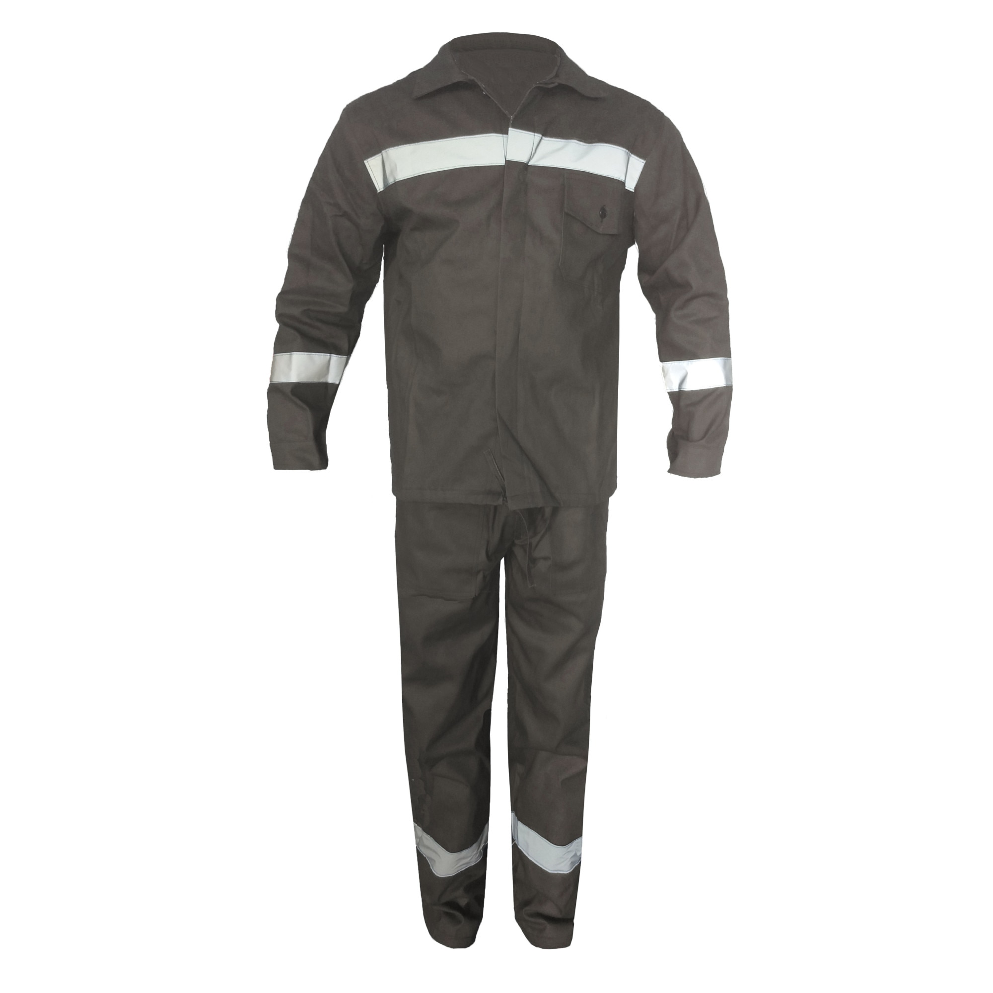 Costum Salopeta de lucru Q-Shine, Gri, marime 56 (2XL)