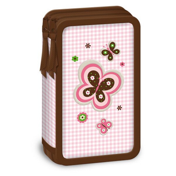 Penar pliabil 2 compartimente Butterfly 11x18.7x48cm