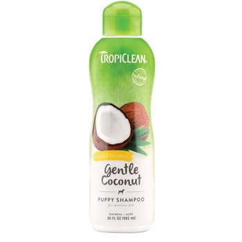 Sampon pentru caini Tropiclean Hipoalergenic Gentle Coconut, 592ml Sampon pentru caini Tropiclean Hipoalergenic Gentle Coconut, 592ml