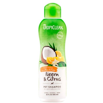 Sampon pentru caini Tropiclean Neem & Citrus Shampoo, 592ml Sampon pentru caini Tropiclean Neem & Citrus Shampoo, 592ml