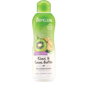 Balsam pentru caini Tropiclean Kiwi & Cocoa Butter DeShedding, 355ml Balsam pentru caini Tropiclean Kiwi & Cocoa Butter DeShedding, 355ml
