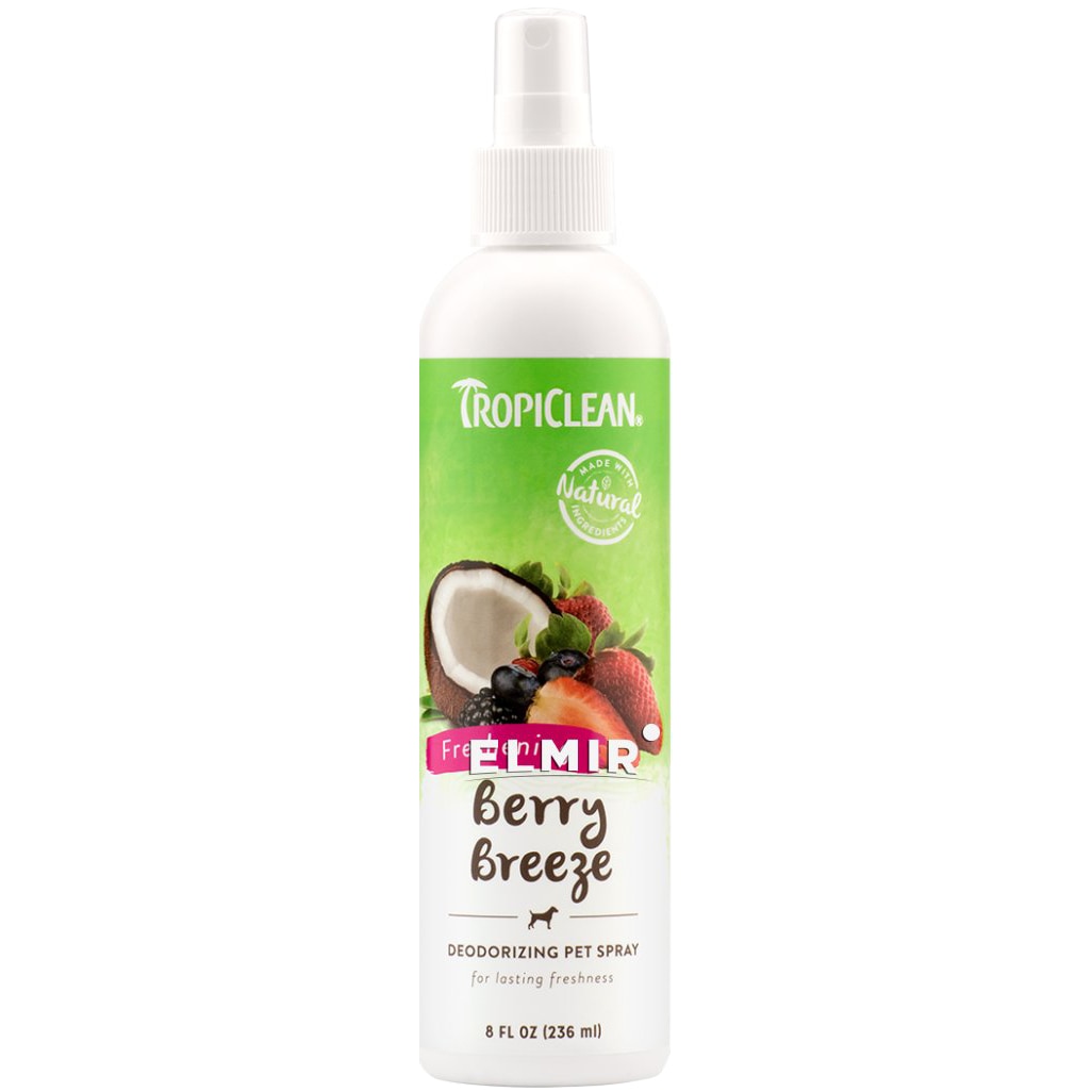 Spray deodorant Tropiclean Berry Breeze, 236 ml