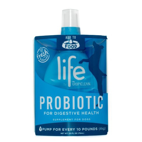 Supliment nutritiv pentru caini Tropiclean Life, probiotic, 74ml