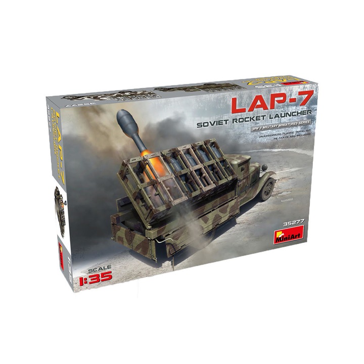 Военен модел MiniArt LAP-7 Съветска ракетна установка 1:35 Mini 35277