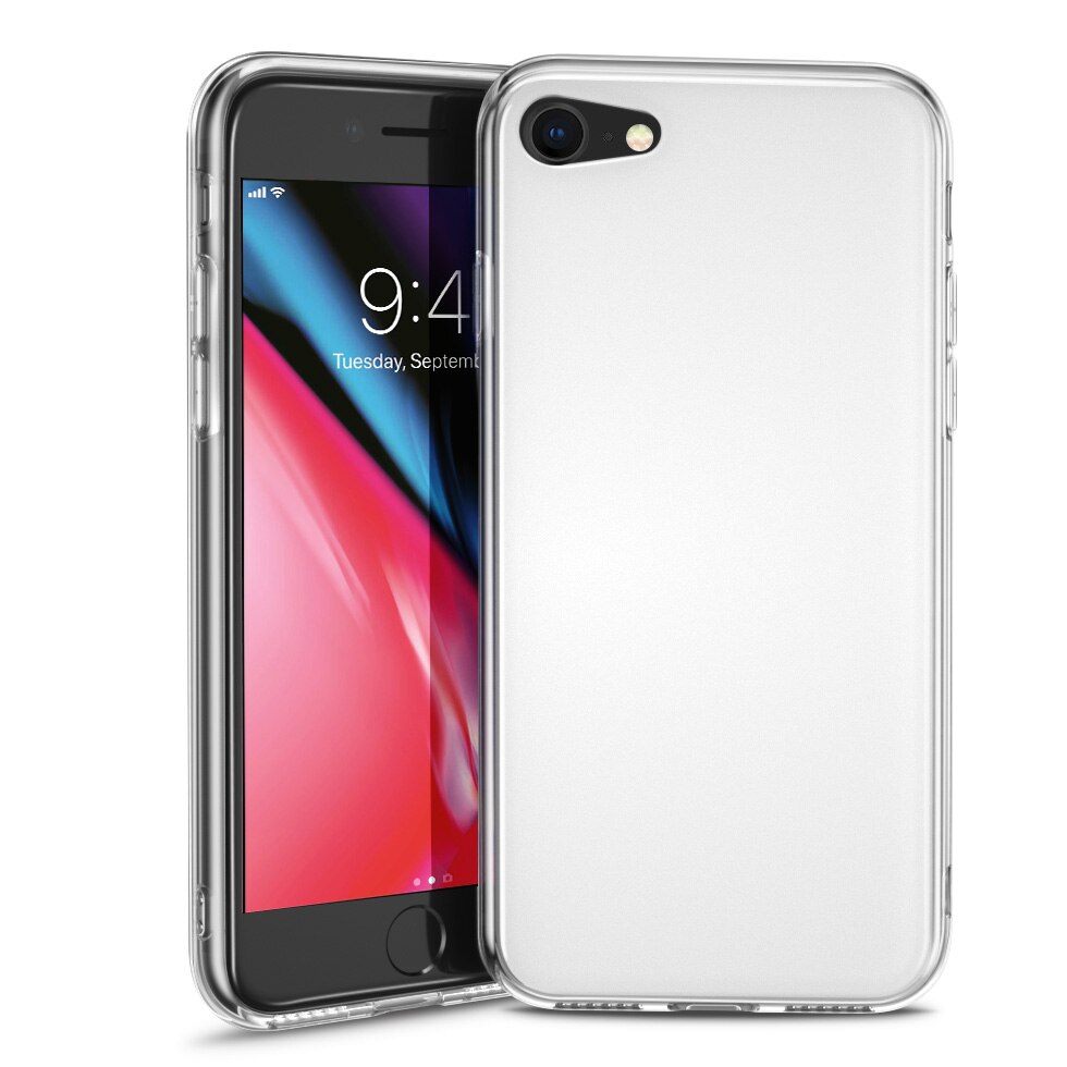 Carcasa ESR Mimic 9H Tempered Glass iPhone 8 / 7, White