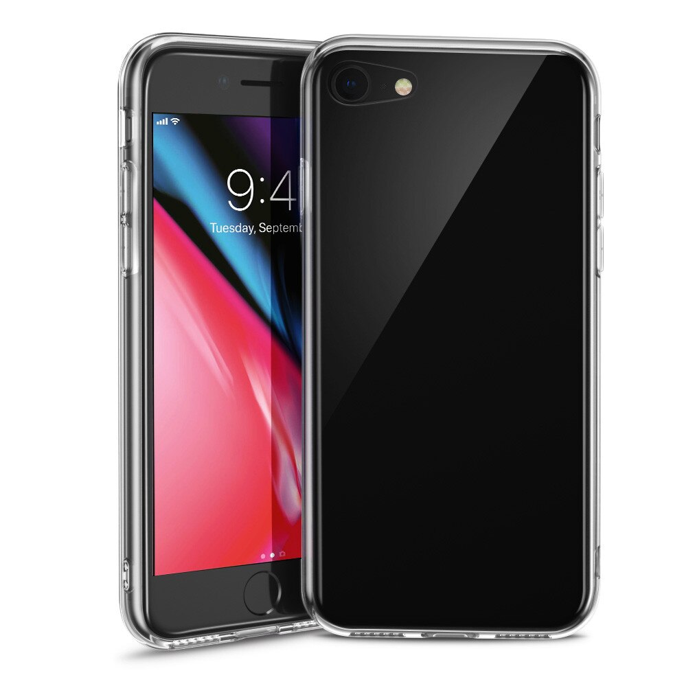 Carcasa ESR Mimic 9H Tempered Glass iPhone 8 / 7, Black