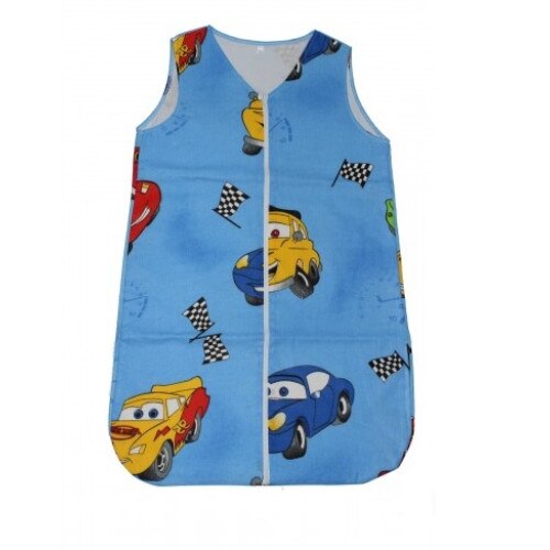 Sac de dormit iarna Cars albastru -8-9 ani