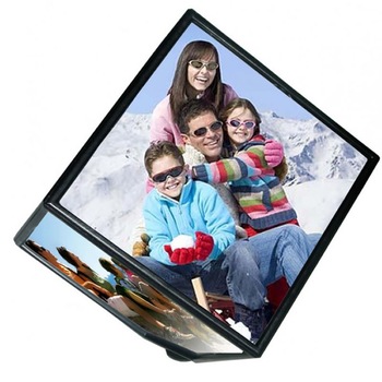 Rama tip cub foto rotativ, 6 fotografii, 10 x 10 cm Rama tip cub foto rotativ, 6 fotografii, 10 x 10 cm