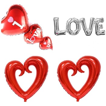 Set Baloane Valentine's Day, 45 cm Set Baloane Valentine's Day, 45 cm