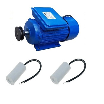 Set Motor electric monofazat 1.5 Kw 1500 Rpm Uralmash + Condesatori de 250 si 450 Set Motor electric monofazat 1.5 Kw 1500 Rpm Uralmash + Condesatori de 250 si 450