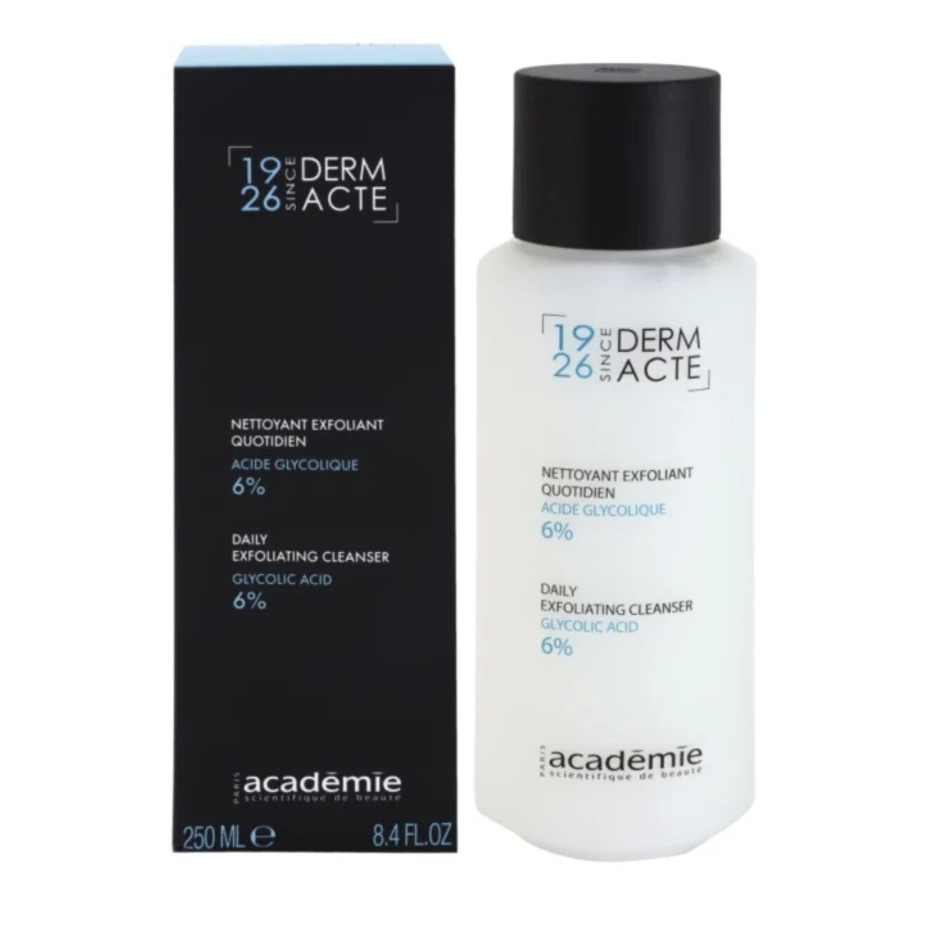 Peeling enzimatic cu acid glicolic 6% Academie Derm Acte Whitening 250ml