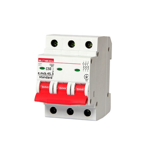 Siguranta automata E-next 3P C50 4.5kA