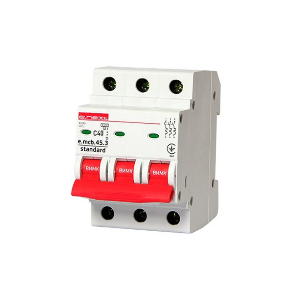 Siguranta automata E-next 3P C40 4.5kA