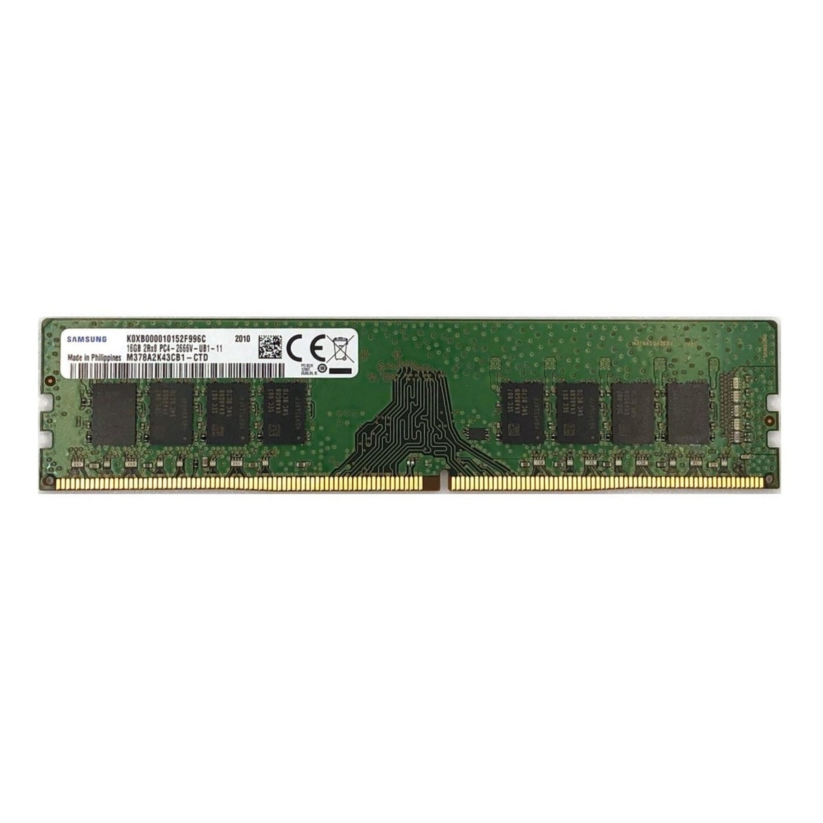 Memorie Ram Samsung 16Gb (2Rx8), DDR4 2666MHz, non-ECC - eMAG.ro