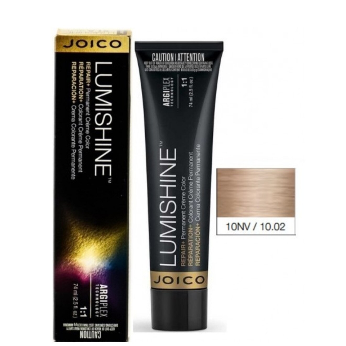 Vopsea Permanent Color Cream Joico LumiShine 74ml nr 10nv - eMAG.ro