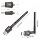Adaptor Placa Retea Wireless USB 2.0, ACTIVE, 600Mbps Dual Band 2.4/5.8Ghz, Antena 2Db detasabila, wifi