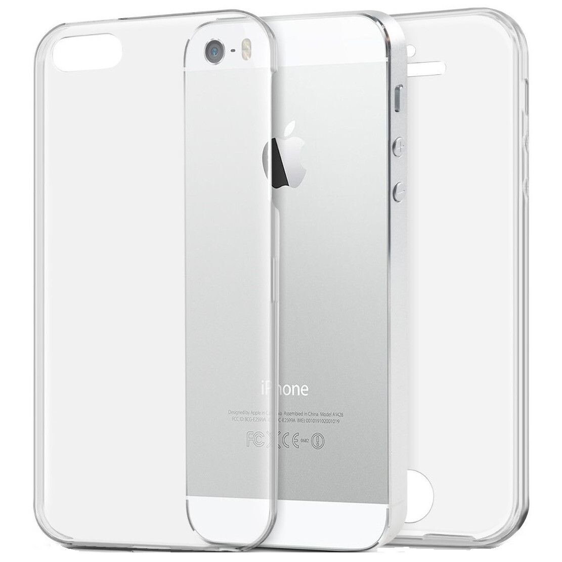 Husa 360 Fata Spate Compatibil Cu Apple Iphone 5 5s Se Transparent Emag Ro