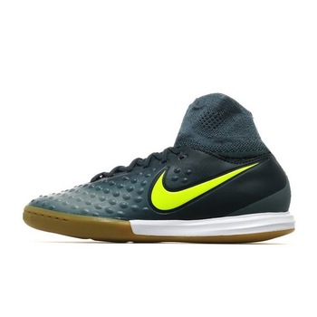 Ghete de fotbal Nike MagistaX Proximo II IC Junior, Negru/Verde Ghete de fotbal Nike MagistaX Proximo II IC Junior, Negru/Verde