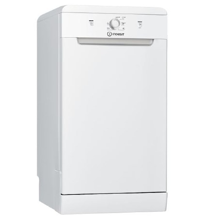 Masina de spalat vase Indesit DSFE1B10, 10 seturi, 6 programe, Clasa A+, 45 cm, Alb
