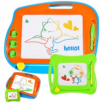 Set 2 bucati Tabla magnetica IDL 2 in 1 Hello Kity, ajuta la dezvoltarea imaginatiei si incurajeaza practicarea scrisului, Multicolora Set 2 bucati Tabla magnetica IDL 2 in 1 Hello Kity, ajuta la dezvoltarea imaginatiei si incurajeaza practicarea scrisului, Multicolora