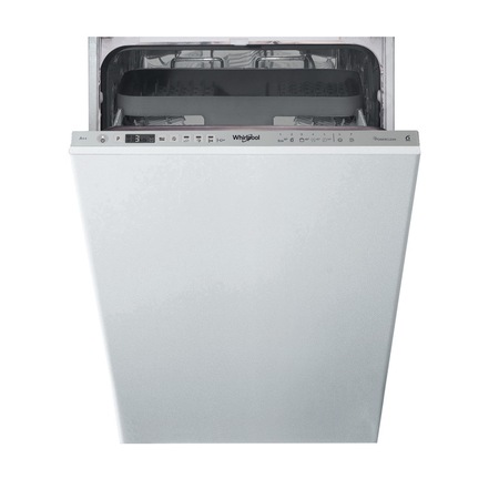 Masina de spalat vase incorporabila Whirlpool WSIO3T223PCEX, 10 seturi, 7 programe, Clasa A++, 6th Sense, Power Clean, 45 cm