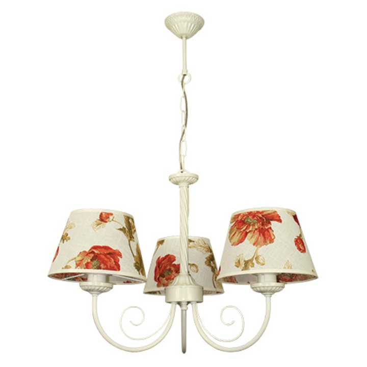 Полилей Lightstyle Амалфи, 3хЕ27, Крем