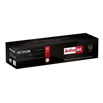 Cartus toner compatibil C-EXV18 Black pentru Canon, 8400 pagini, Premium Activejet, Garantie 5 ani Cartus toner compatibil C-EXV18 Black pentru Canon, 8400 pagini, Premium Activejet, Garantie 5 ani