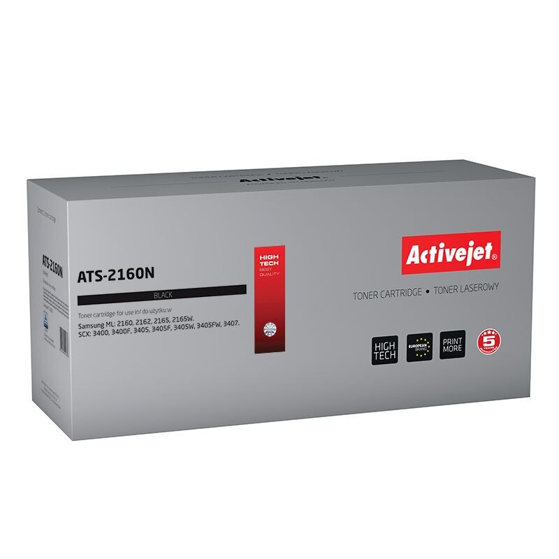 Cartus toner compatibil MLT-D101S pentru Samsung Black, 1500 pagini, Premium Activejet, Garantie 5 ani
