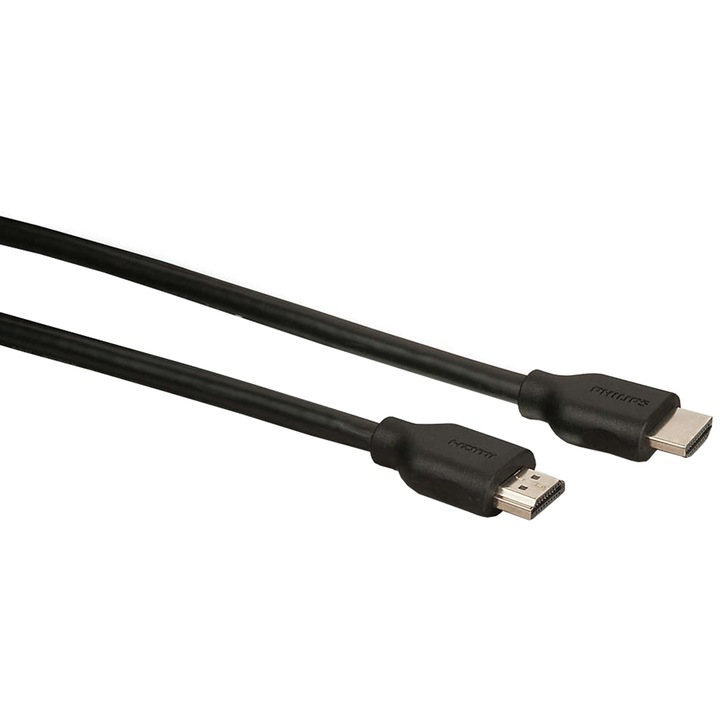 Cablu Philips HDMI, SWV2432W/10, tata-tata. 4K, Ethernet, 1.5 m, negru