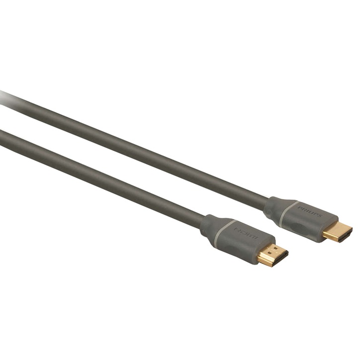 Кабел Philips HDMI, Plug-plug, Gold plated, Ethernet, SWV4432S/10, 1.5 м