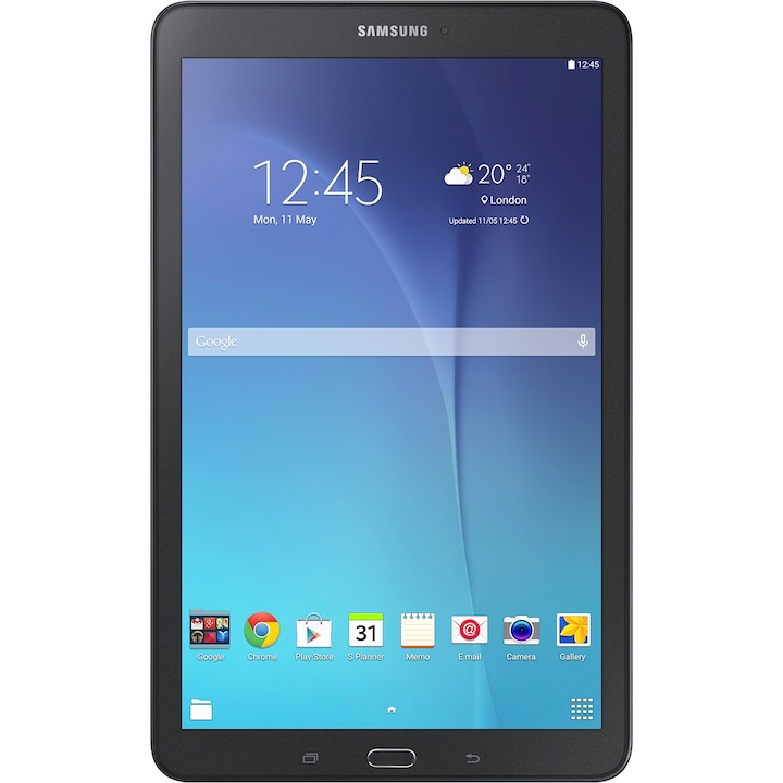 Tableta Samsung Galaxy Tab E T560, 9.6", Quad-Core 1.3 GHz, 1.5GB RAM, 8GB, Black