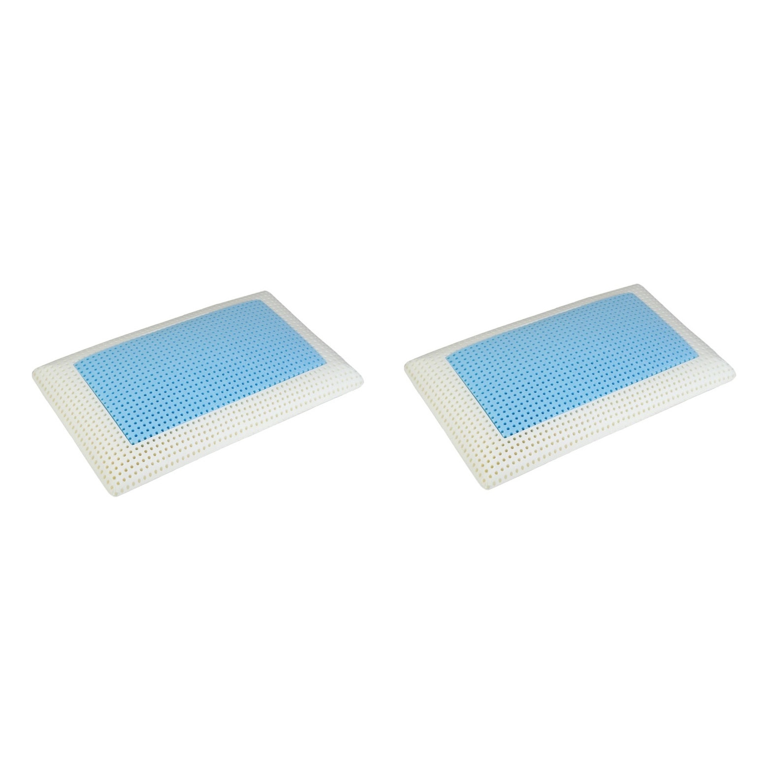 Set de 2 numar perna Mollyflex MOONTEX BLUE LAVANDER, din spuma cu memorie, 42x72 cm