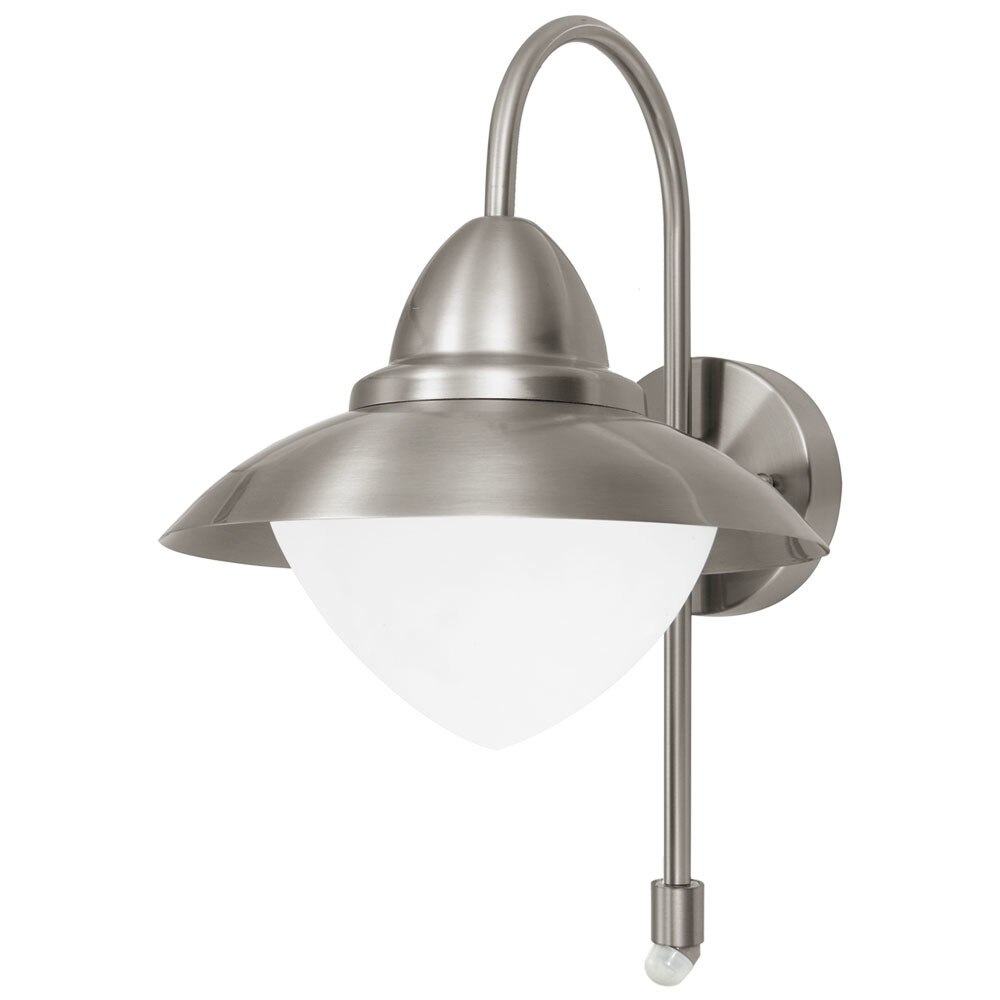 Aplica exterior cu senzor SIDNEY, 87105, inox, 1x60W E27, IP44