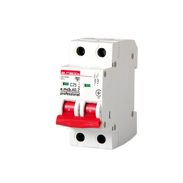 Siguranta automata E-next 2P C25 6kA