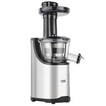 Storcator de fructe si legume cu melc, Teesa, 150W, 65 RPM, Functie Reverse, Otel inoxidabil Storcator de fructe si legume cu melc, Teesa, 150W, 65 RPM, Functie Reverse, Otel inoxidabil