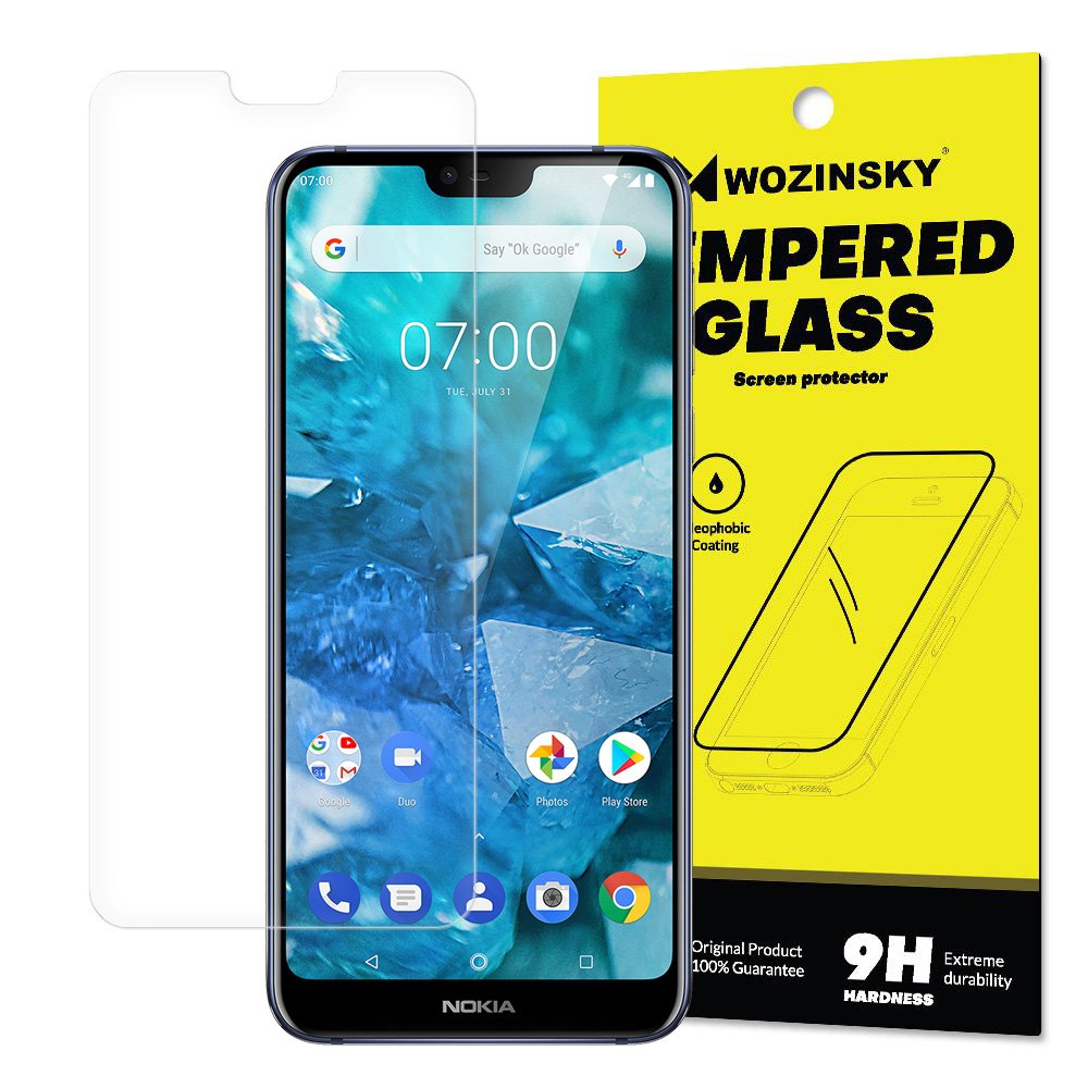 Folie protectie sticla Wozinsky pentru Nokia 7.1 (2018), grosime 0.26 mm, transparenta