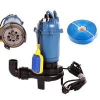 set - pompa apa murdara pentru drenaj cu tocator putere 2600 w  debit 12000 lh  furtun 2 toli 40 m  1 colier prindere fosa septica hazna imagen 7_0_
0