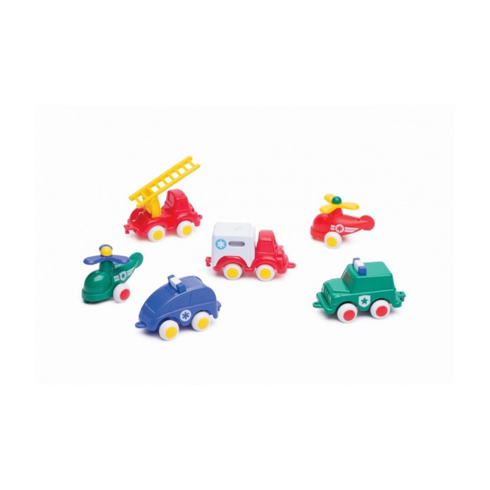 Set masini pentru copii Vikingtoys 1131-M12, Multicolor, 5 modele set, 7 cm