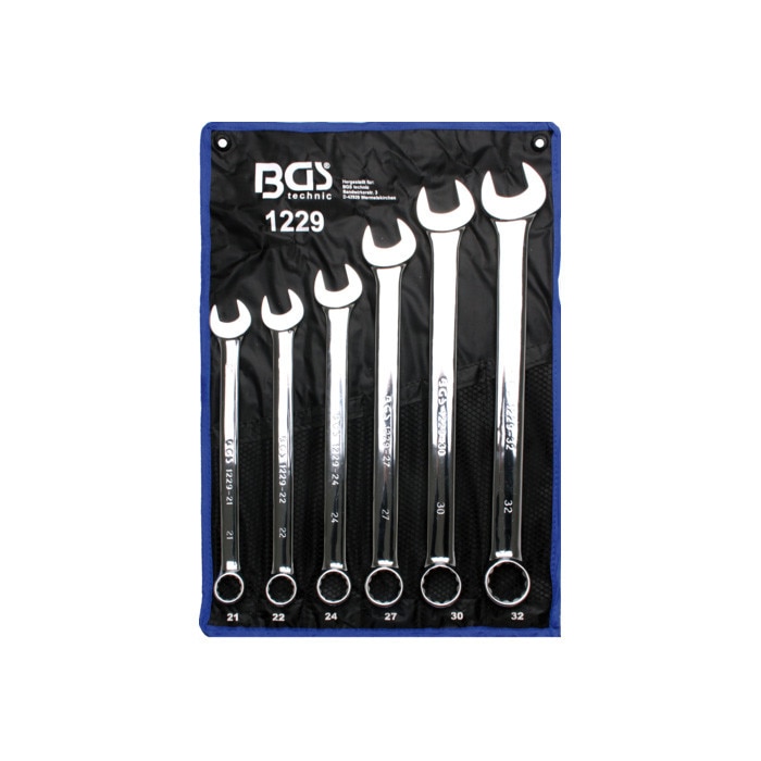 Set 6 chei combinate XXL, extra lungi, 21-32 mm, producator BGS