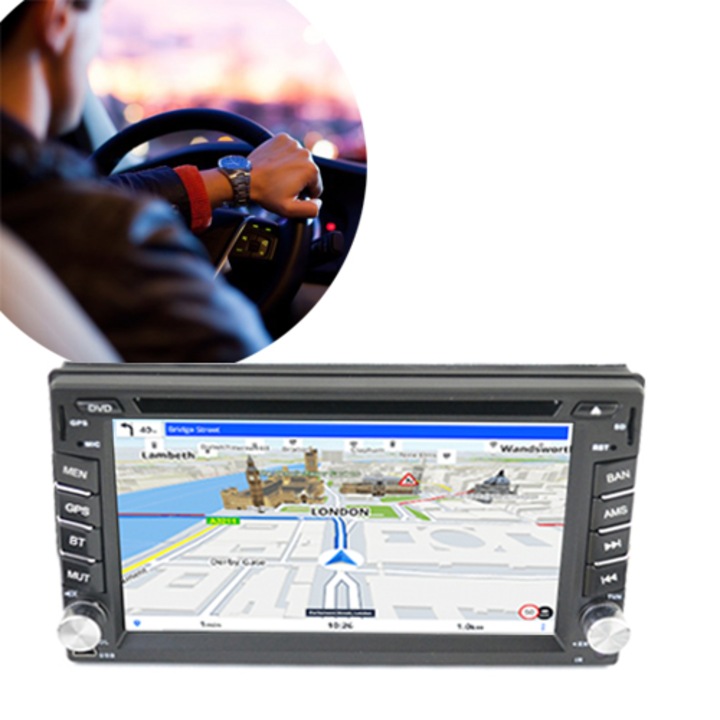 Аудио и видео автосистема, DVD, GPS, MP5, 2DIN, 4x60W