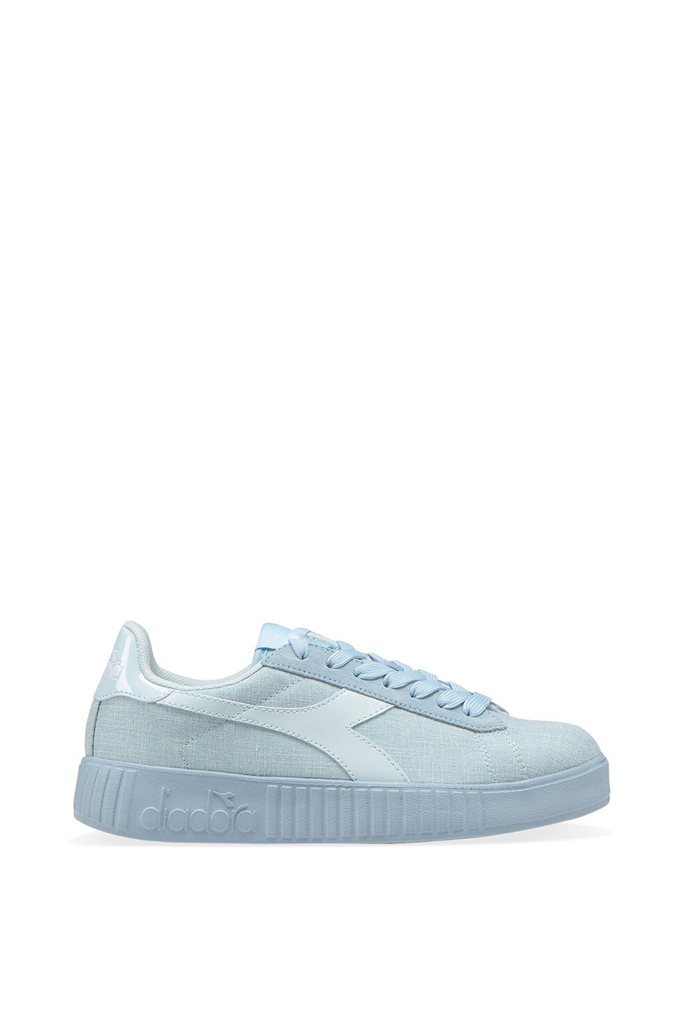 Diadora, Pantofi sport cu garnituri de piele ecologica Game Step