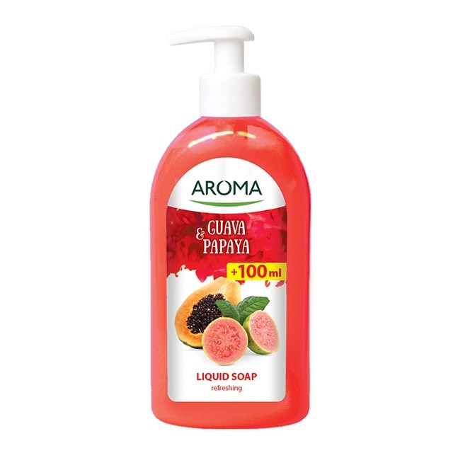 Sapun lichid AROMA Guava & Papaya 500 ml