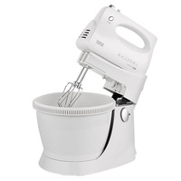 mixer cu bol 300 w 5 nivele de viteza functie turbo capacitate 35 l bol rotativ cu capac picioare anti-alunecare brat rotativ design ergonomic alb imagen 46_0_
0