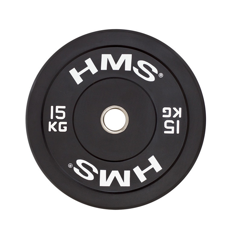 Disc olimpic HMS BBR15, 15 kg, Negru