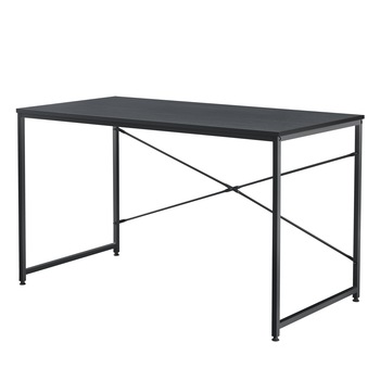 Birou Class, en.casa,120 x 60 x 72 cm, PAL/metal, negru/negru Birou Class, en.casa,120 x 60 x 72 cm, PAL/metal, negru/negru
